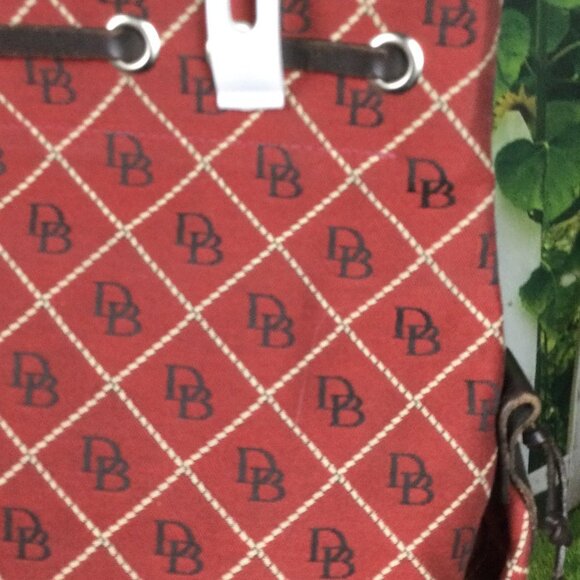 Vintage Dooney & Bourke Red Satchel Bag - Picture 11 of 16